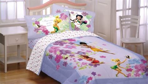 Girls bedding sets twin feature. Tinkerbell Comforter Twin Sheets Sets For Little Girls ...