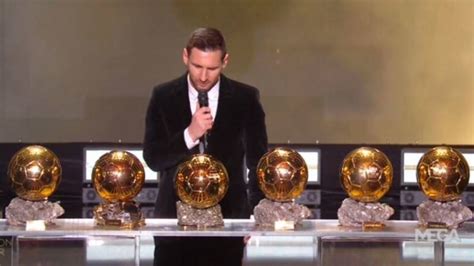 Messi Gana Su Sexto Balón De Oro Al Día Noticias