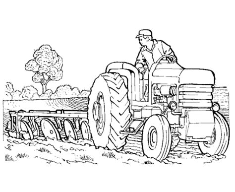 Tractor Coloring Page Printable Printable Coloring Pages