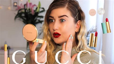 Gucci Beauty Testing The Full Range Makeup Gucci Youtube