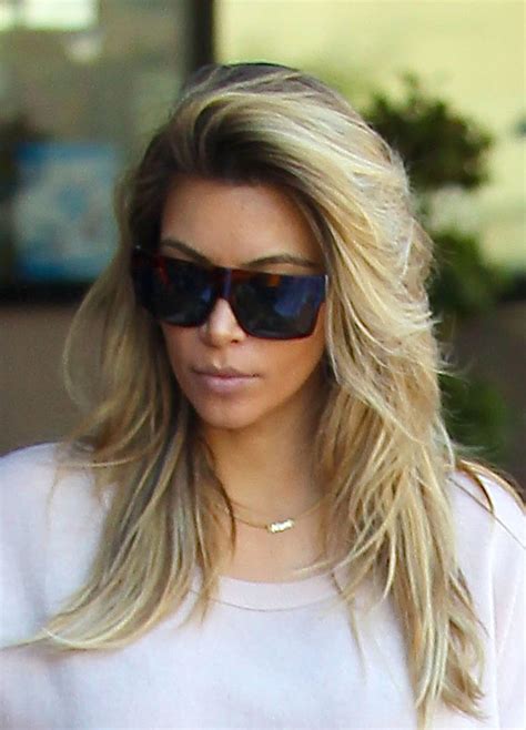 Kim Kardashians Blonde Hair — Get Her Look With A Deep