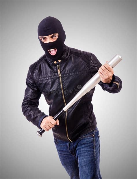 Male Thug Against The Gradient Stock Image Image Of Male Force 58658437