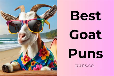 Goat Puns That Ll Have You Grazing For More