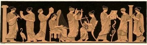 9 Muses Ancient Greek Art Muse Art Greek Paintings