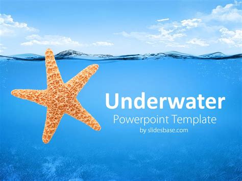 Underwater Ocean Powerpoint Template Slidesbase