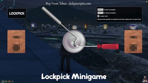 Fivem Lockpick Minigame With Most Advanced And Unique Ui Standalone