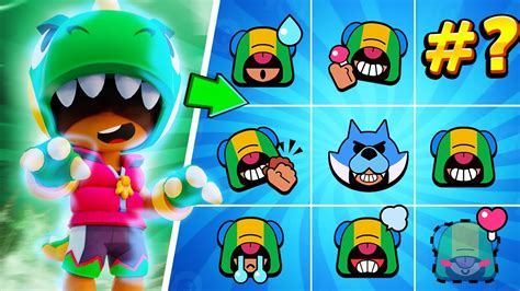 All Animated Leon Pins All Pins And Voice Lines🤩 Brawl Stars Youtube