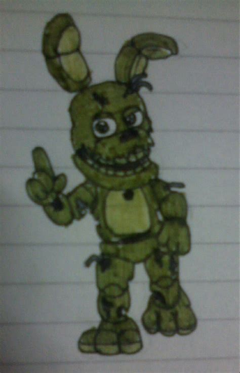 Adventure Springtrap By Freddlefrooby On Deviantart