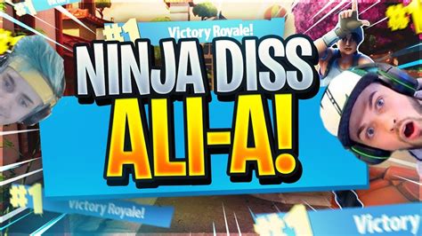 Ninja Makes Fun Of Ali A Daily Fortnite Moments Youtube