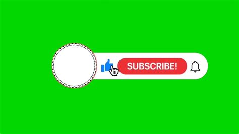 Green Screen Subscribe Button No Copyright Greenscreen Abdibateno