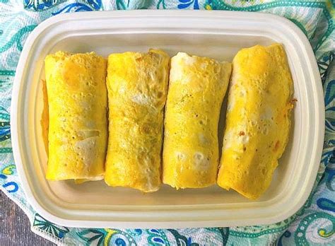 Freezable Low Carb Sausage Egg Roll Kitchen Thyme Sausage And Egg