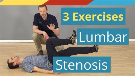 Lumbar Stenosis Exercises With Diagrams