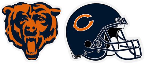 Chicago Bears Alternate Future Helmet Logo Vinyl Decal Sticker Sizes