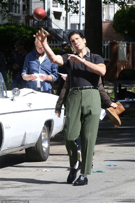 Barry wetcher/barry wetcher / warner bros. Vera Farmiga and Jon Bernthal wear their Sunday best on Sopranos sequel set | Daily Mail Online