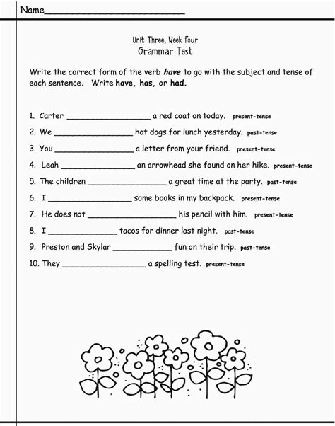 Classroom games and activities for english kids lessons. 3rd Grade Worksheets - Best Coloring Pages For Kids