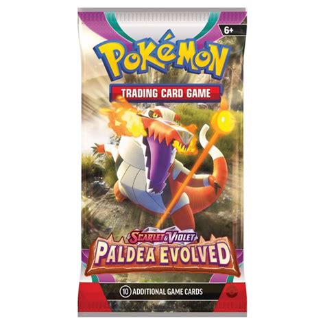 Pokemon Tcg Scarlet And Violet Paldea Evolved Booster Toys And