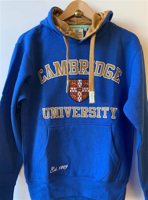 Limited Cambridge University Hoody Royal Blue Ryder And Amies