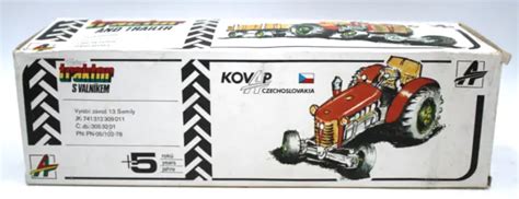 Vintage Wind Up Kovap Zetor Metal Tractor And Trailer Czech Precision New In Box 5849 Picclick