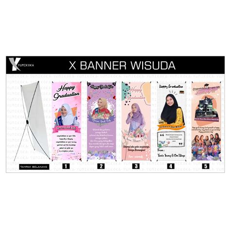 Jual X Banner Wisuda Tiang Dan Banner Shopee Indonesia