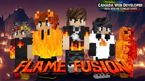 Flame Fusion By Canadawebdeveloper Minecraft Skin Pack Minecraft