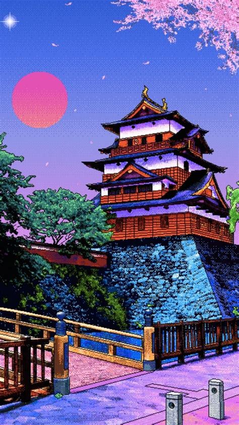 Pixel Art Japanese Phone Wallpapers Wallpaper Cave