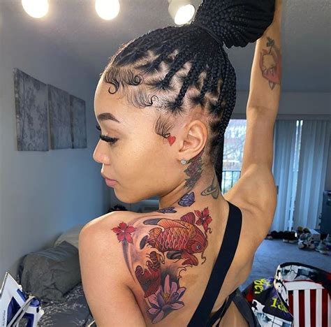 🌺pinterestwidlyne Simons🌺 Girl Neck Tattoos Black Girls With Tattoos Stylist Tattoos