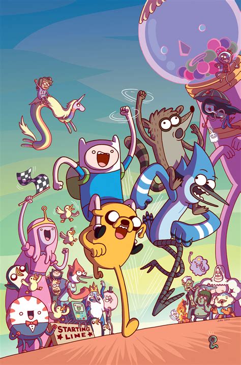 Adventure Time X Regular Show Jasonbotcom Adventure Time