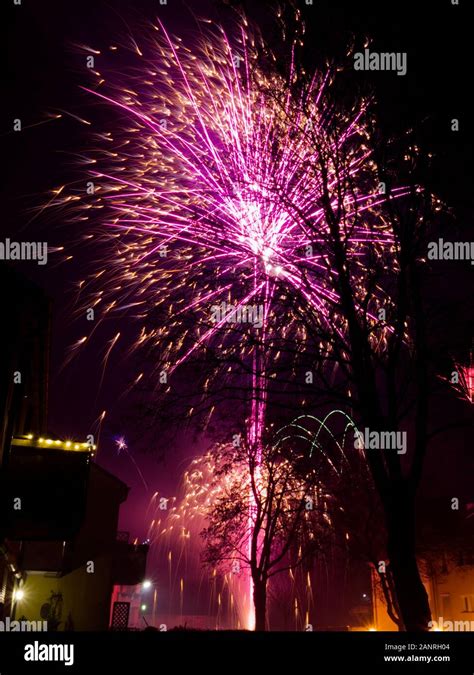 Year Firework Hi Res Stock Photography And Images Alamy