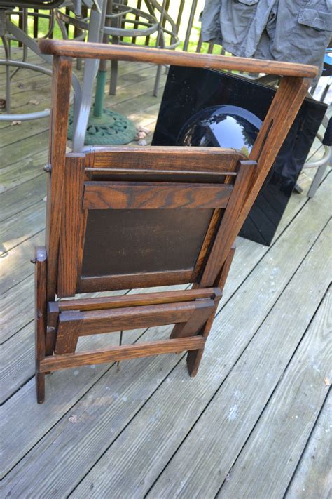 Enjoy free shipping on most stuff, even big stuff. Vtg Antique wood Folding Library Chair Ladder Step Stool ...