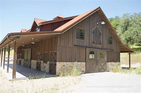 Beautiful Wine Country Barn With Ranchwood Western Board And Batten
