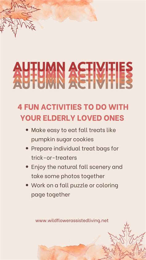 Festive Fall Activities For Seniors DailyCaring In Fun Fall Activities Autumn