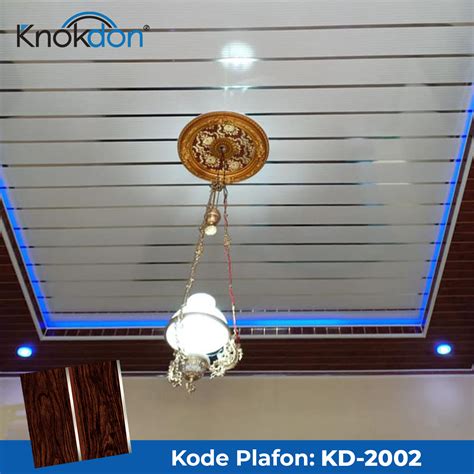 Contoh pemasangan dan kombinasi... - Plafon PVC Knokdon