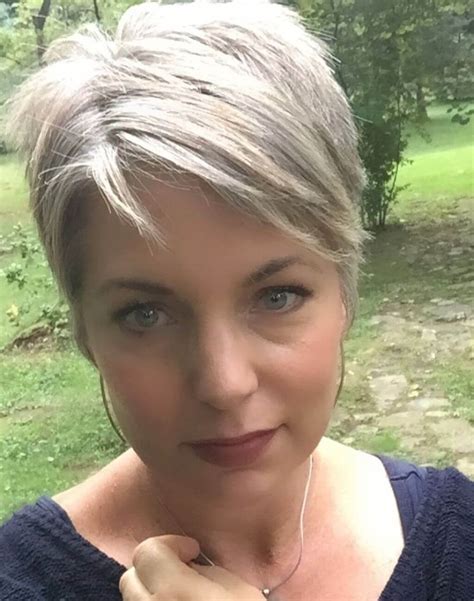 Short Pixie Haircuts For Gray Hair Hipee Hairstyle