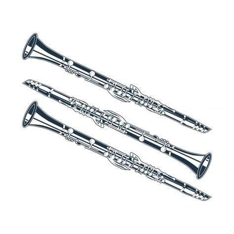 Clarinet Vector At Collection Of Clarinet Vector Free
