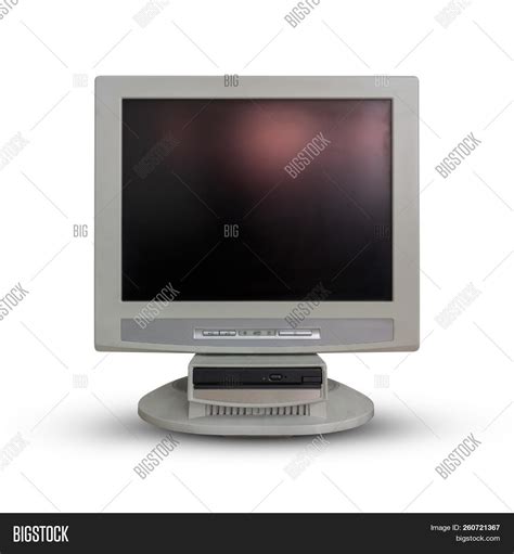 Old Computer Monitor Image And Photo Free Trial Bigstock