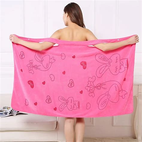 Sexy Adult Women Wear Bra Variety Towel Dry Absorbent Cotton Code Speed
