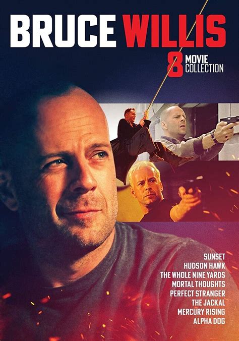 Bruce Willis Collection 8 Movie Set Dvd 3pc Record Store Day