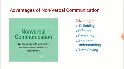 Advantages And Disadvantages Of Non Verbal Communication Youtube