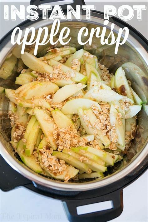 Close the lid on the instant pot and turn the valve to a sealing position. BEST Instant Pot Apple Crisp in Just ONE Minute!