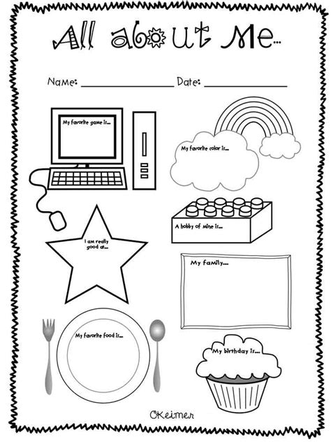 All About Me Coloring Pages Free Printable Coloring Pages For Kids