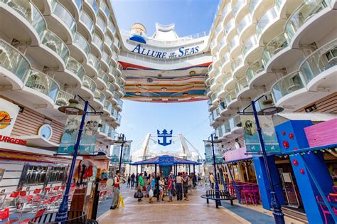 Boardwalk On Royal Caribbean Allure Of The Seas Cruise Ship Cruise Critic