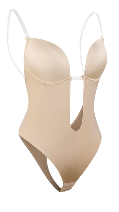 peachy shapewear backless body bra