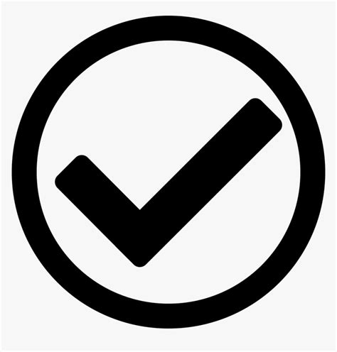 White Check Mark Png Check Mark Icon Png Transparent Png Download