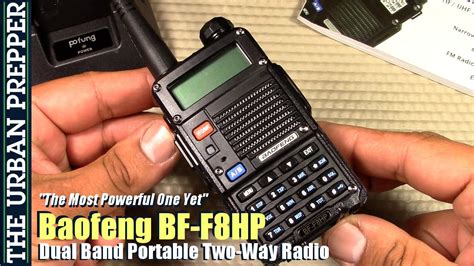Baofeng Bf F8hp Radio Review By Theurbanprepper Youtube