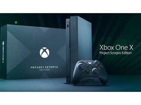 Xone Konzole Project Scorpio Edition Xbox One X 1tb Prokonzolecz