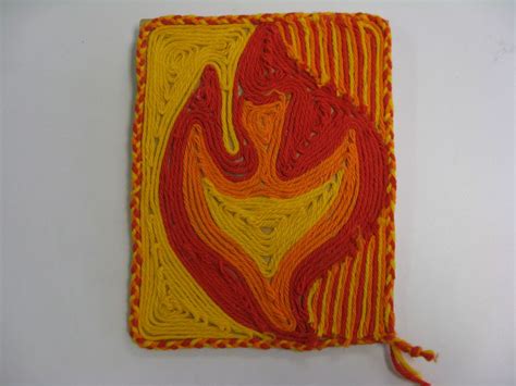 Art With Mrs Smith Huichol Yarn Painting