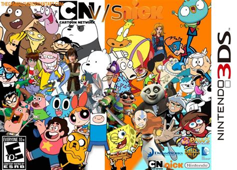Cartoon Network Vs Nickelodeon Fantendo Wiki Fandom Powered By Wikia