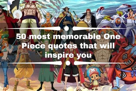50 Most Memorable One Piece Quotes That Will Inspire You Ke
