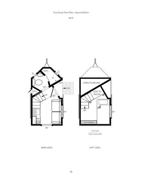 Tiny House Floor Plans Second Edition Tiny House Living