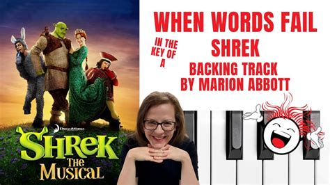 When Words Fail 🌸 Shrek Accompaniment 🎹a Youtube